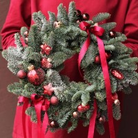 Новогодние и рождественские венки