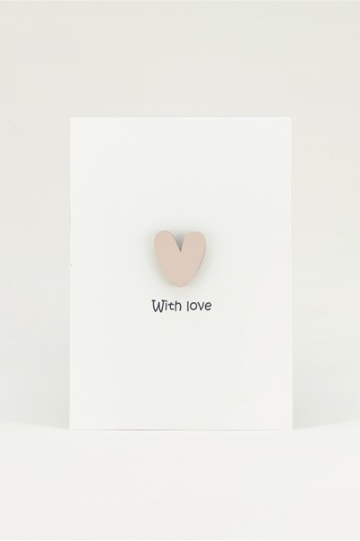 Открытка "With love"
