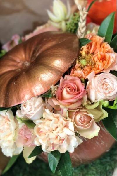 Композиция "Золотая тыква" №3