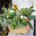 Композиция новогодняя Изумруд - миниатюра