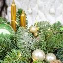 Композиция новогодняя Изумруд - с доставкой по Минску - миниатюра