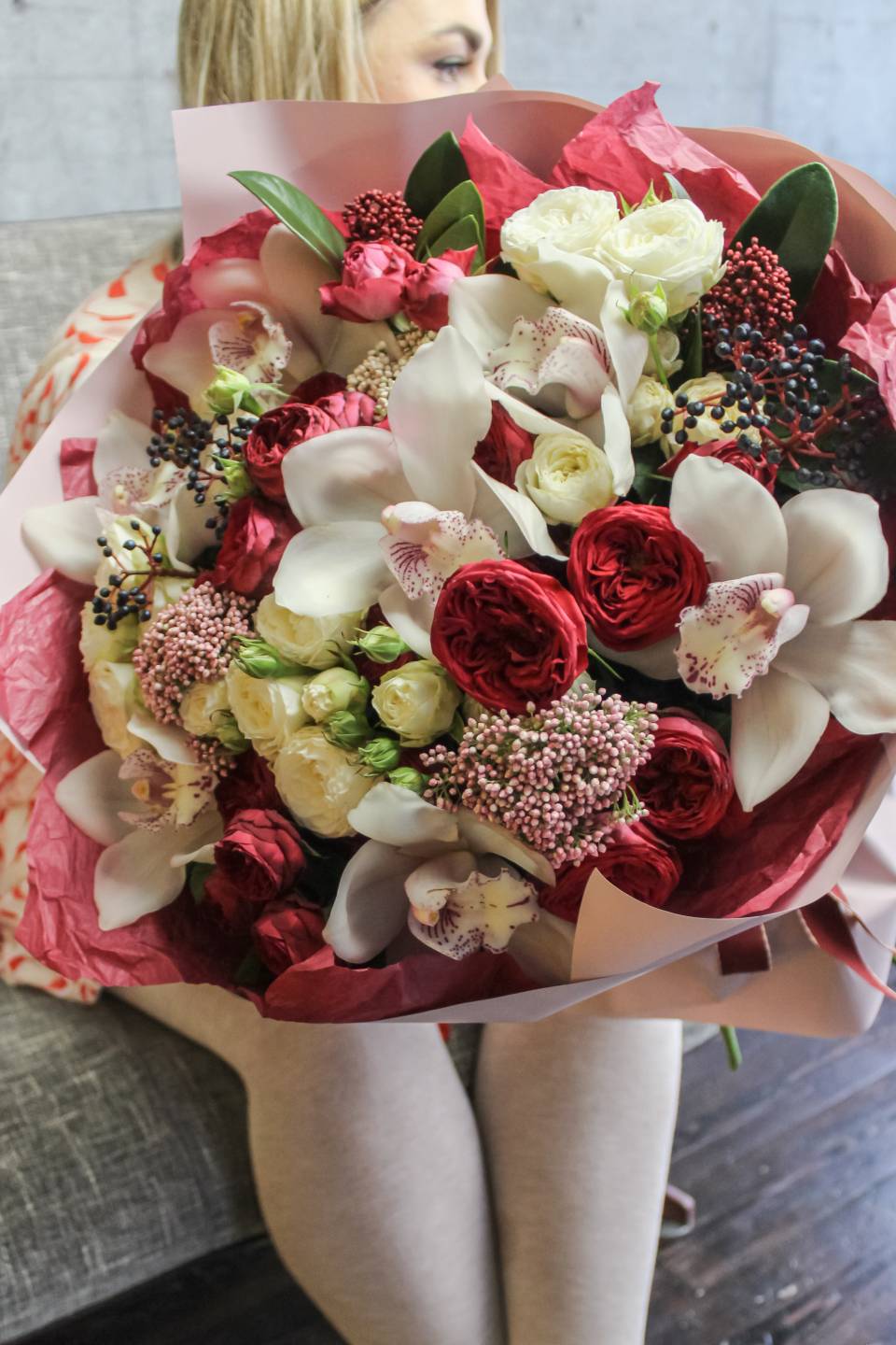 Букет Райская Птица  - с доставкой по Минску