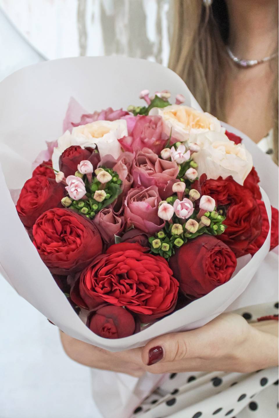 Букет Меркурий - подарочное оформление