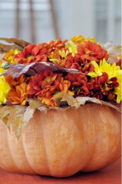 Композиция "Яркая тыква" №3