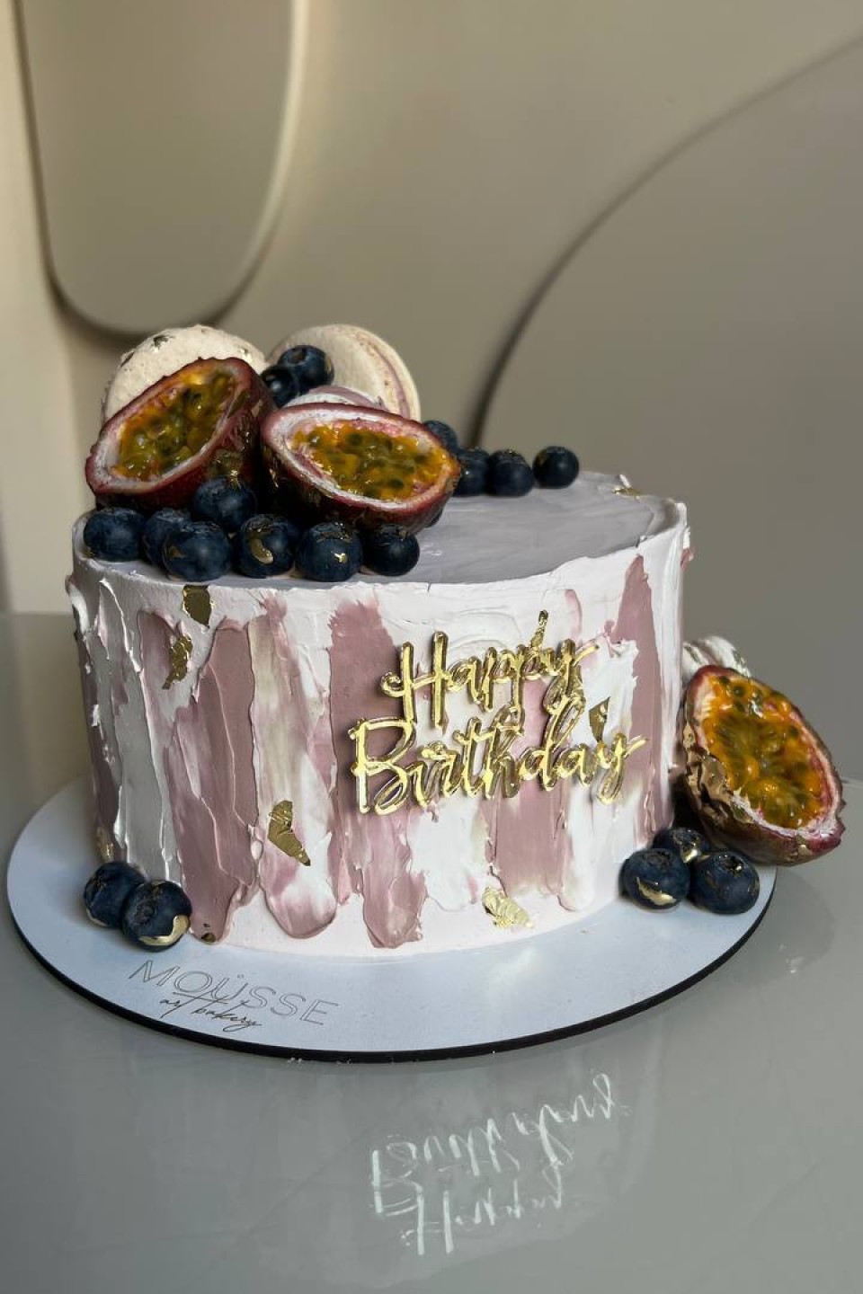 Торт к дню рождения с маракуйей