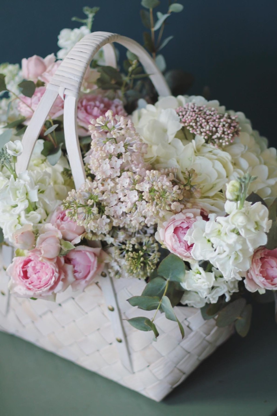 Корзина Летнее кружево