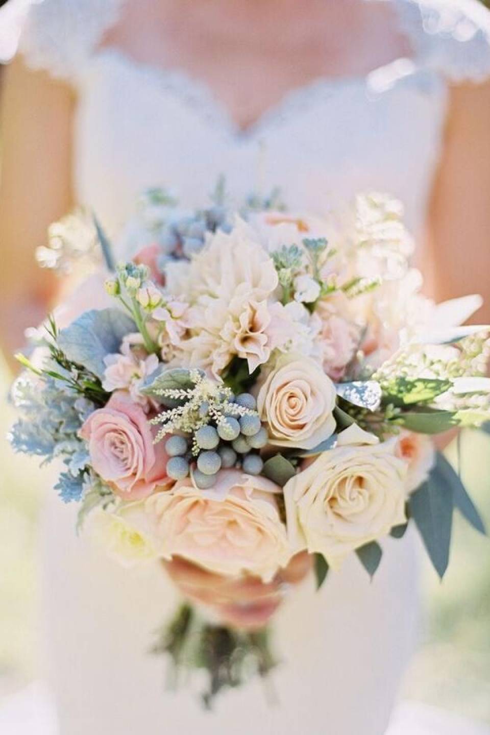 Букет невесты Нежнее крема