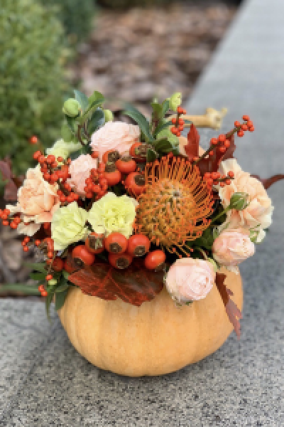 Композиция "Экзотическая тыква" №2