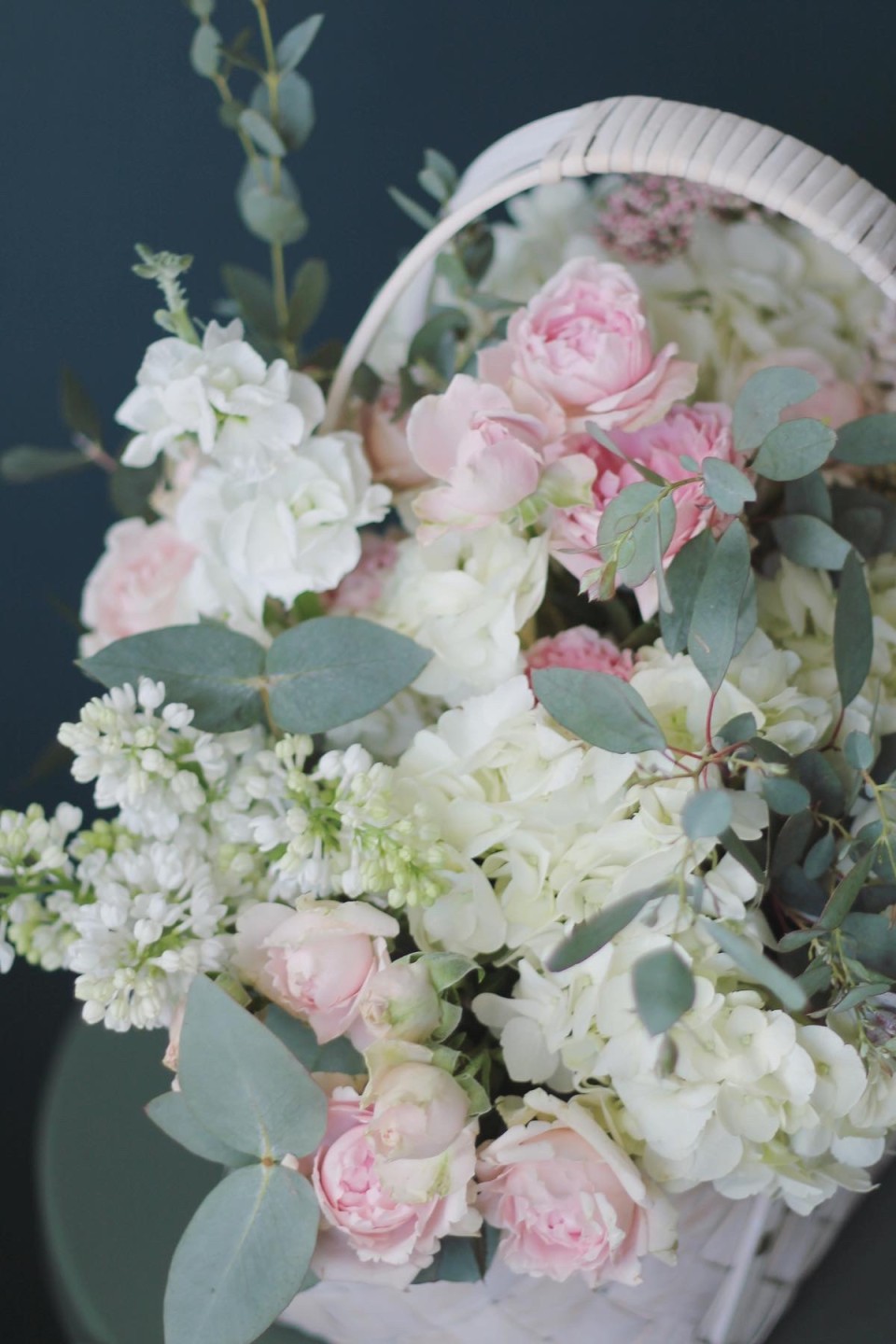 Корзина Летнее кружево - с доставкой по Минску