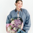 Букет Оливия - подарочное оформление - миниатюра