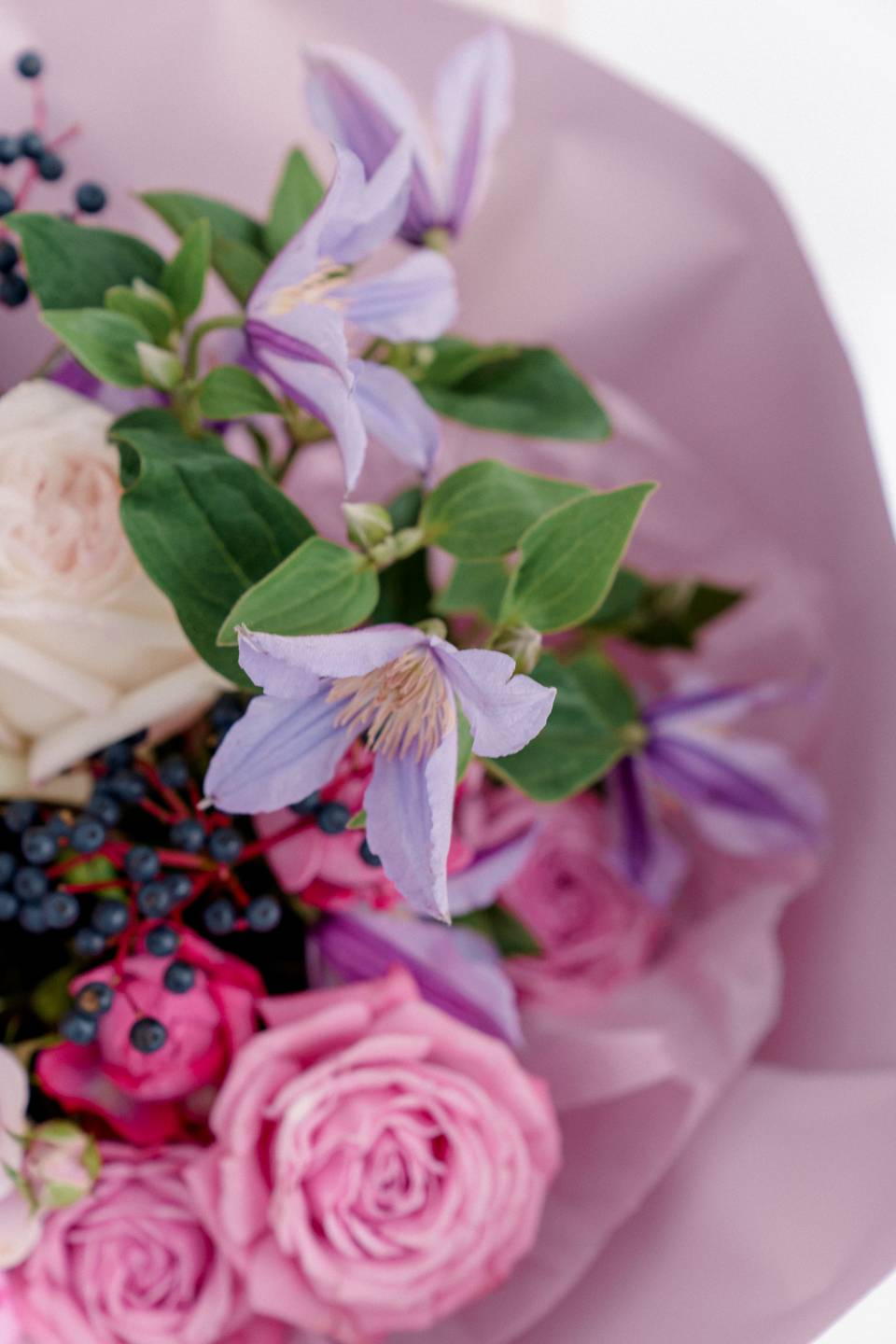 Букет Кляйн - подарочное оформление