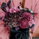 Композиция в черной коробке Эдди - быстрая доставка в Минске - миниатюра