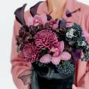 Композиция в черной коробке Эдди - с доставкой по Минску - миниатюра