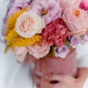 Композиция Асфоделий - с добавлением зелени - миниатюра 