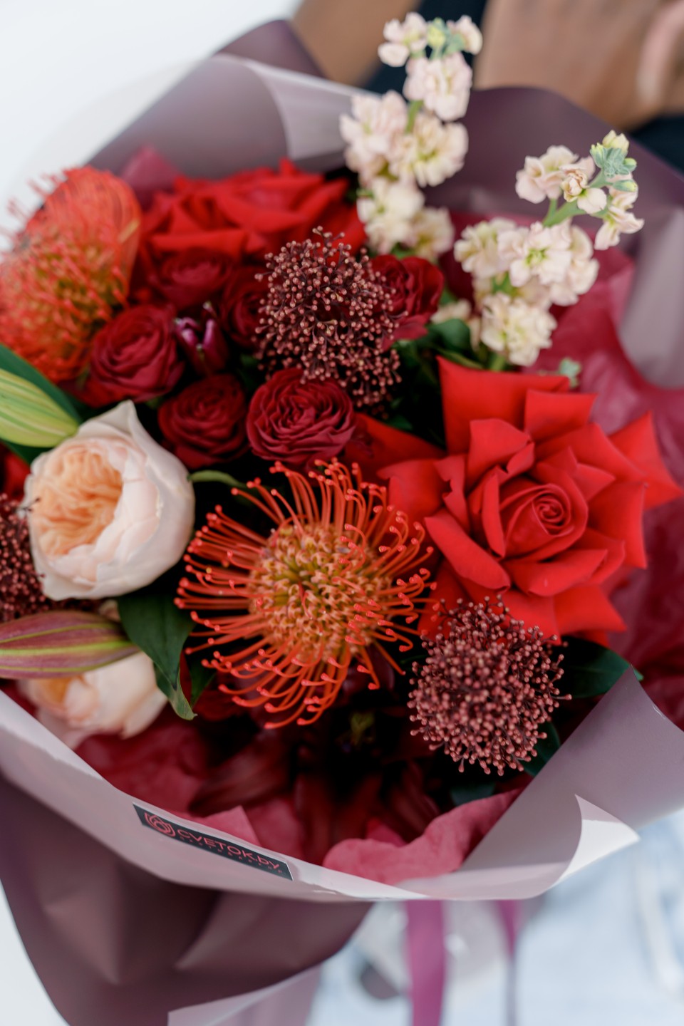 Букет Red pepper - для женщины/молодой пары