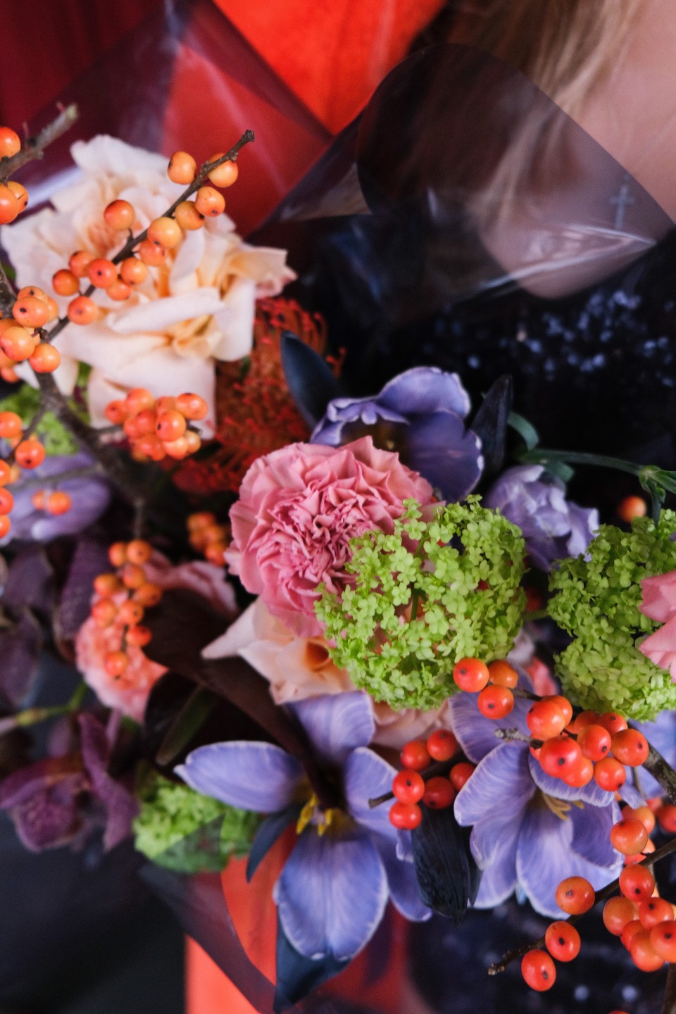 Букет Purple haze - подарочное оформление