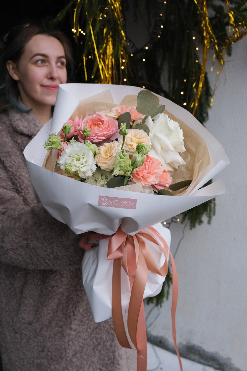 Букет Райя - подарочное оформление