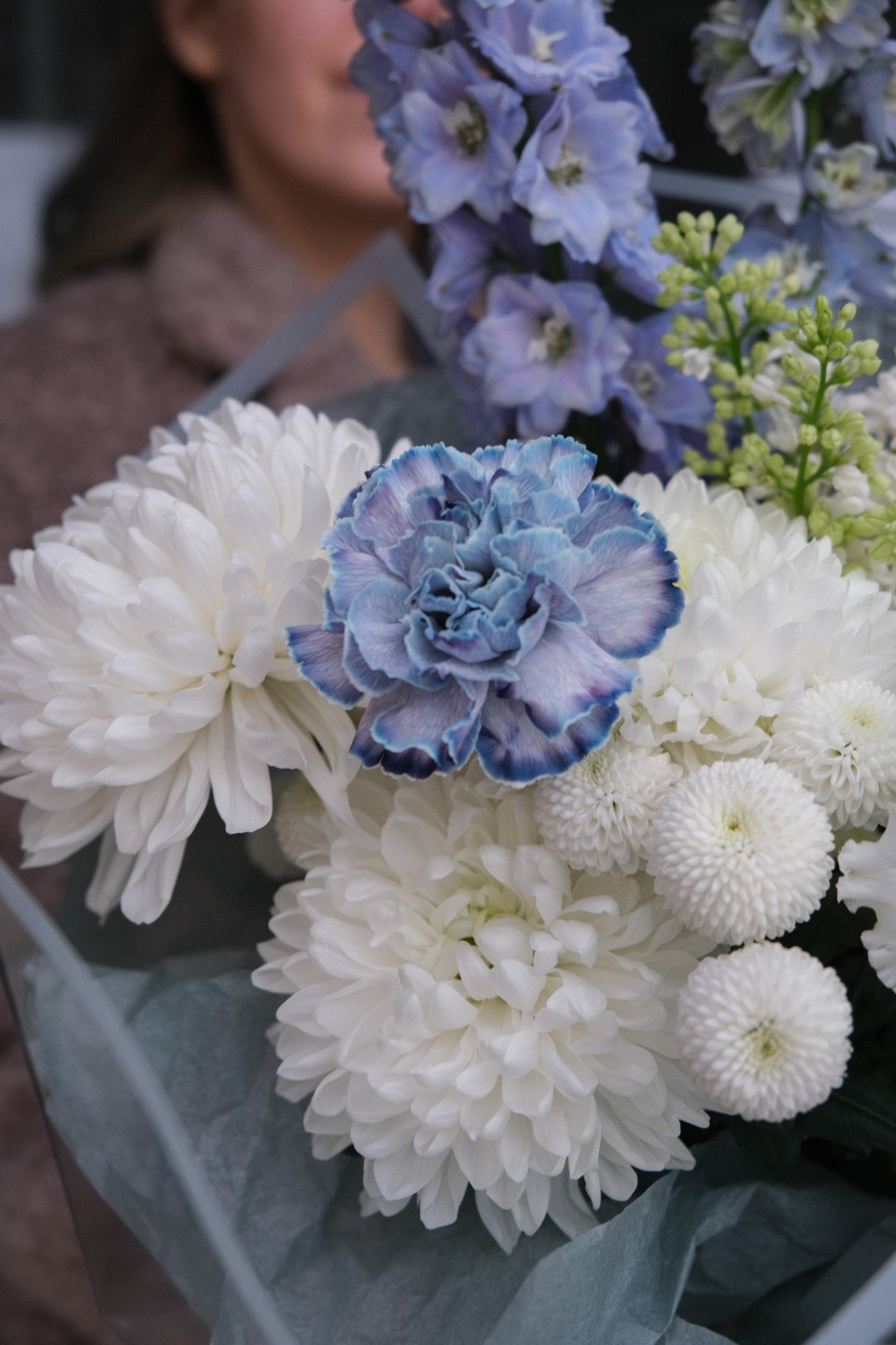 Букет Дарек - с добавлением зелени