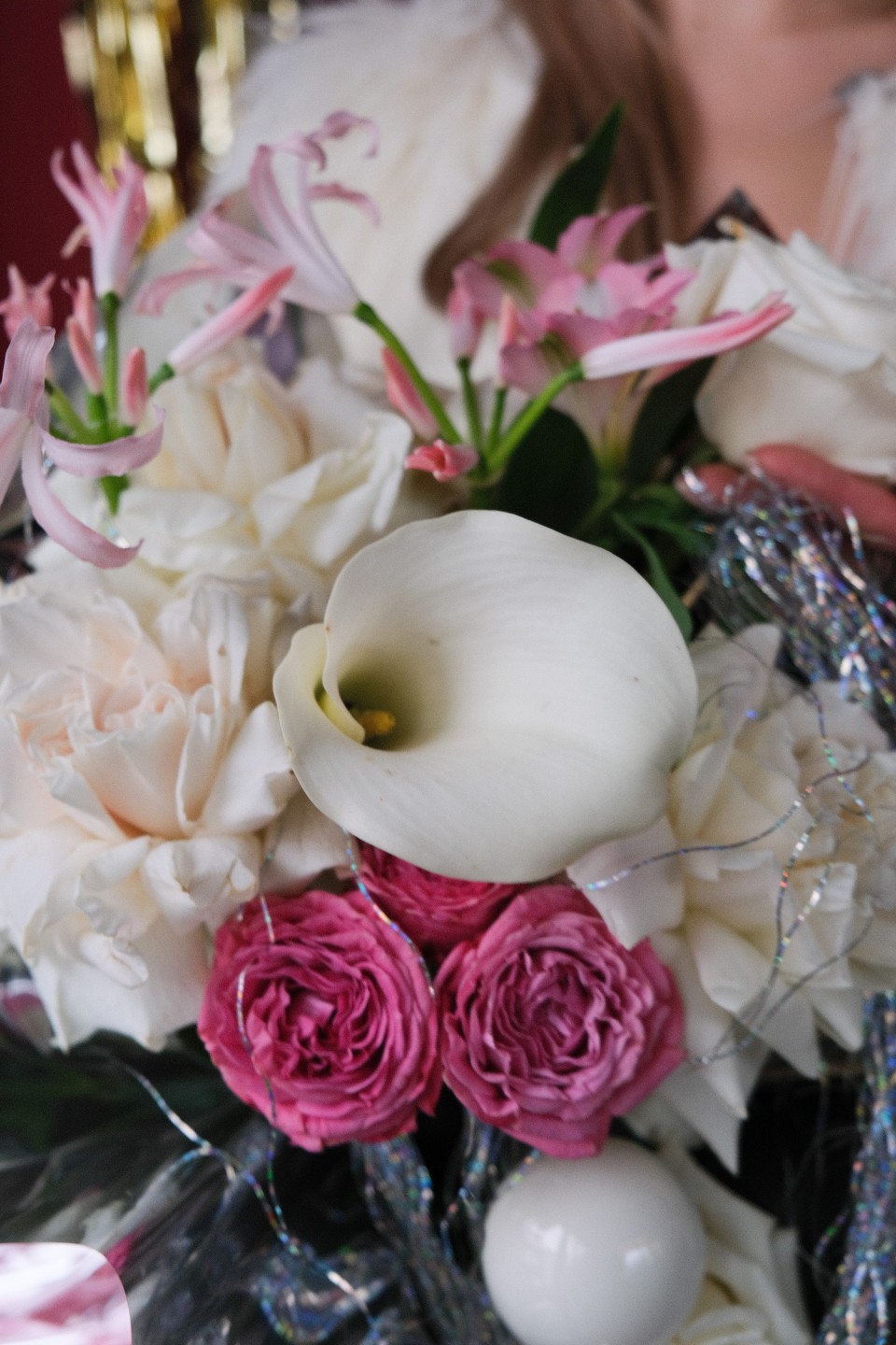 Букет Gloss - с добавлением зелени