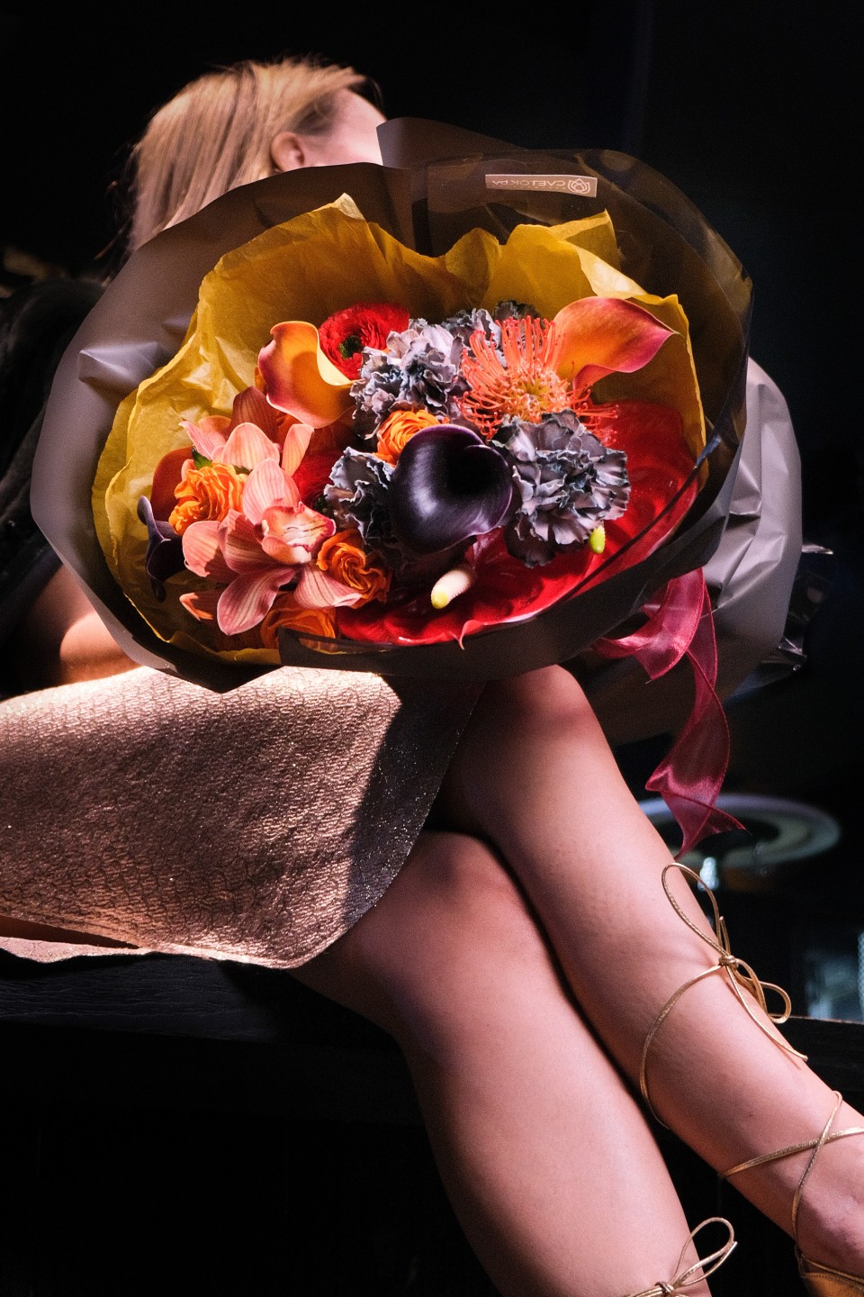 Букет Вунш-пунш - подарочное оформление