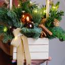 Композиция Новогодняя Искра - с доставкой по Минску - миниатюра