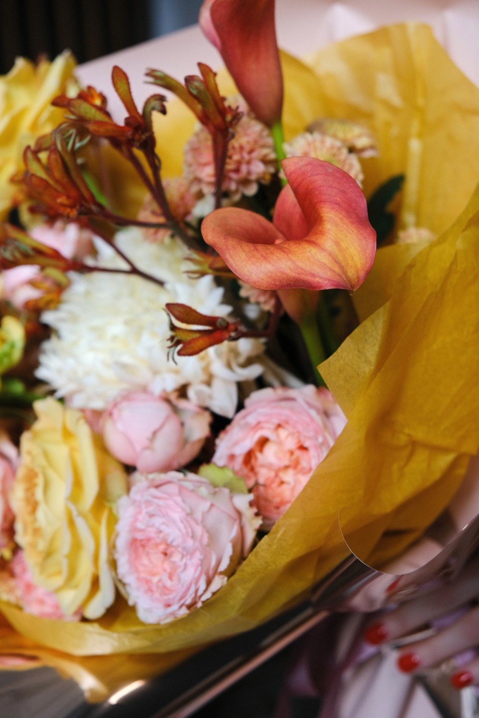 Букет Айви - с добавлением зелени