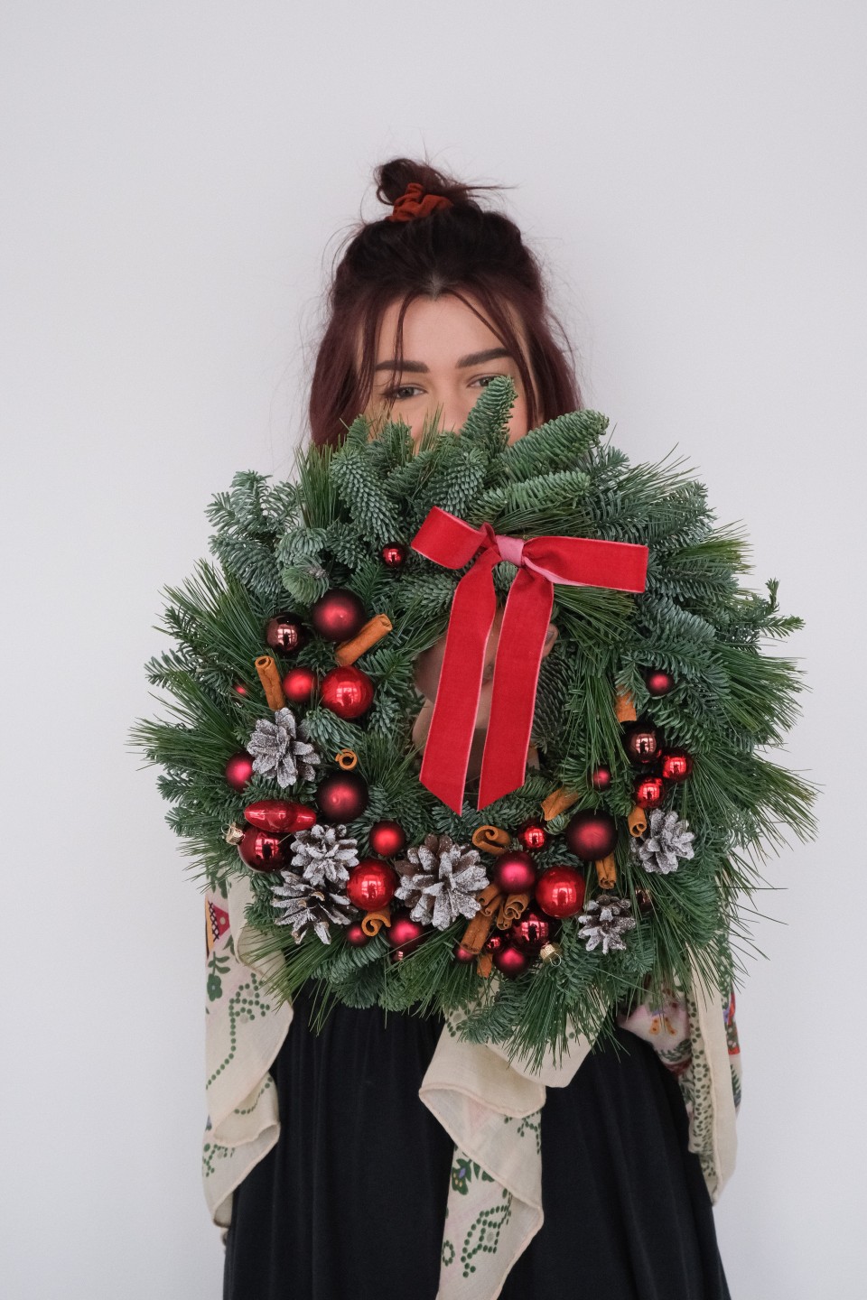 Новогодний венок Глинтвейн - с доставкой по Минску