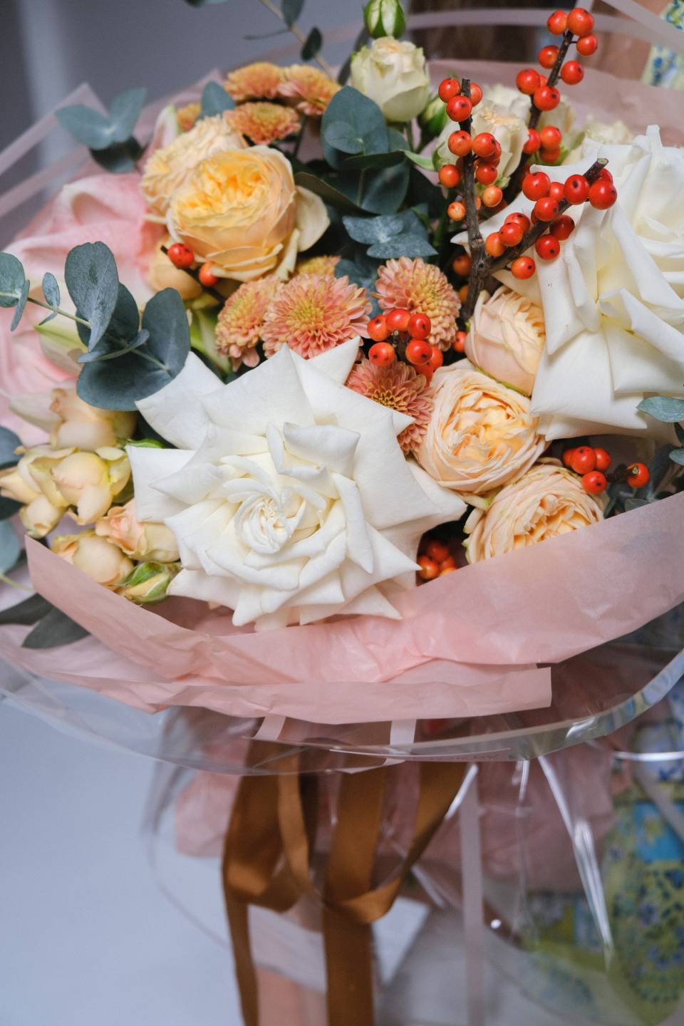 Букет Грейс - подарочное оформление