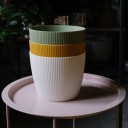 Кашпо ЭКО пластик - подарочное оформление - миниатюра