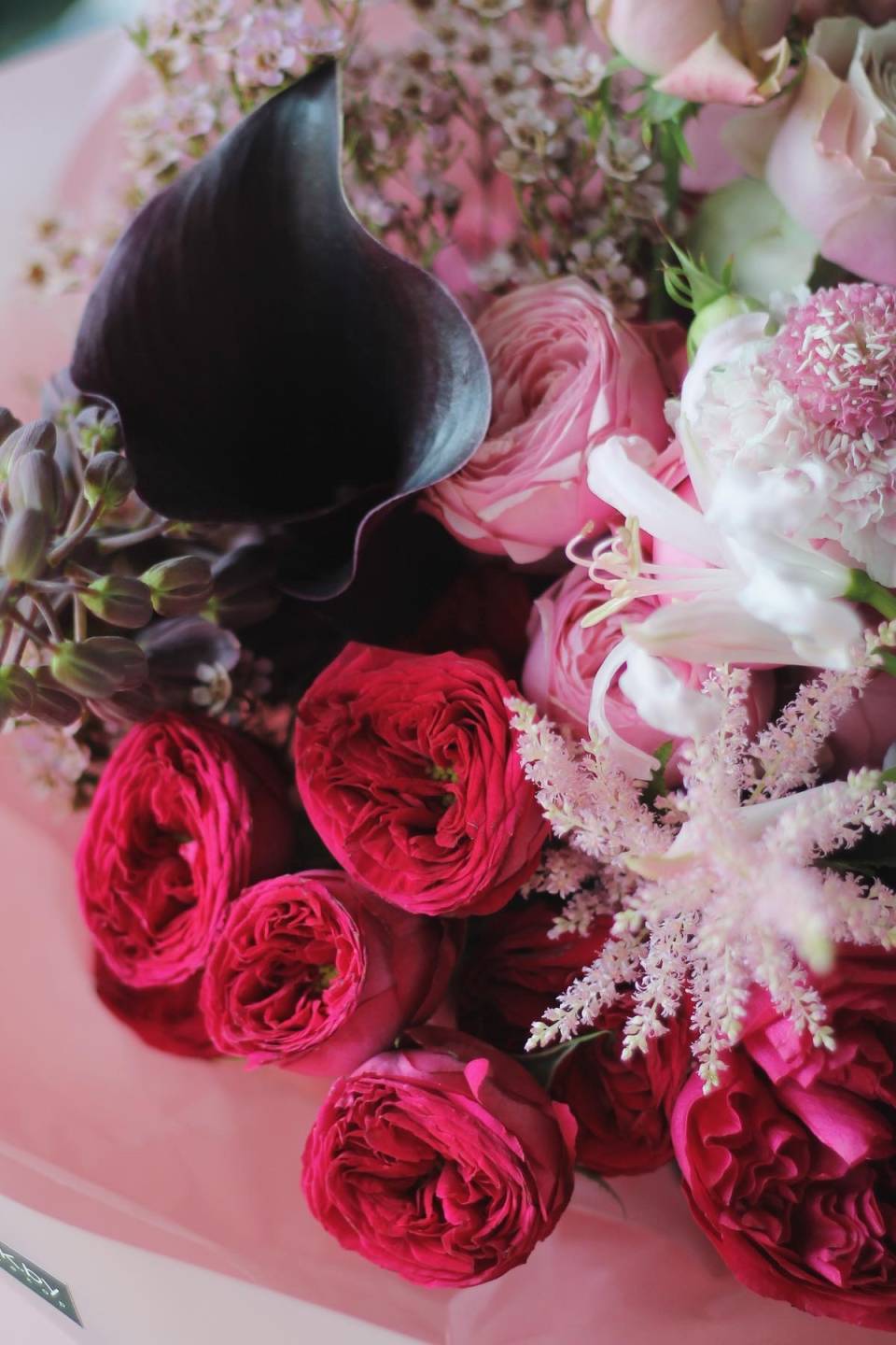 Букет Малиновый Рассвет - с доставкой по Минску