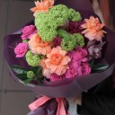 Букет Конфитюр - с добавлением зелени - миниатюра 