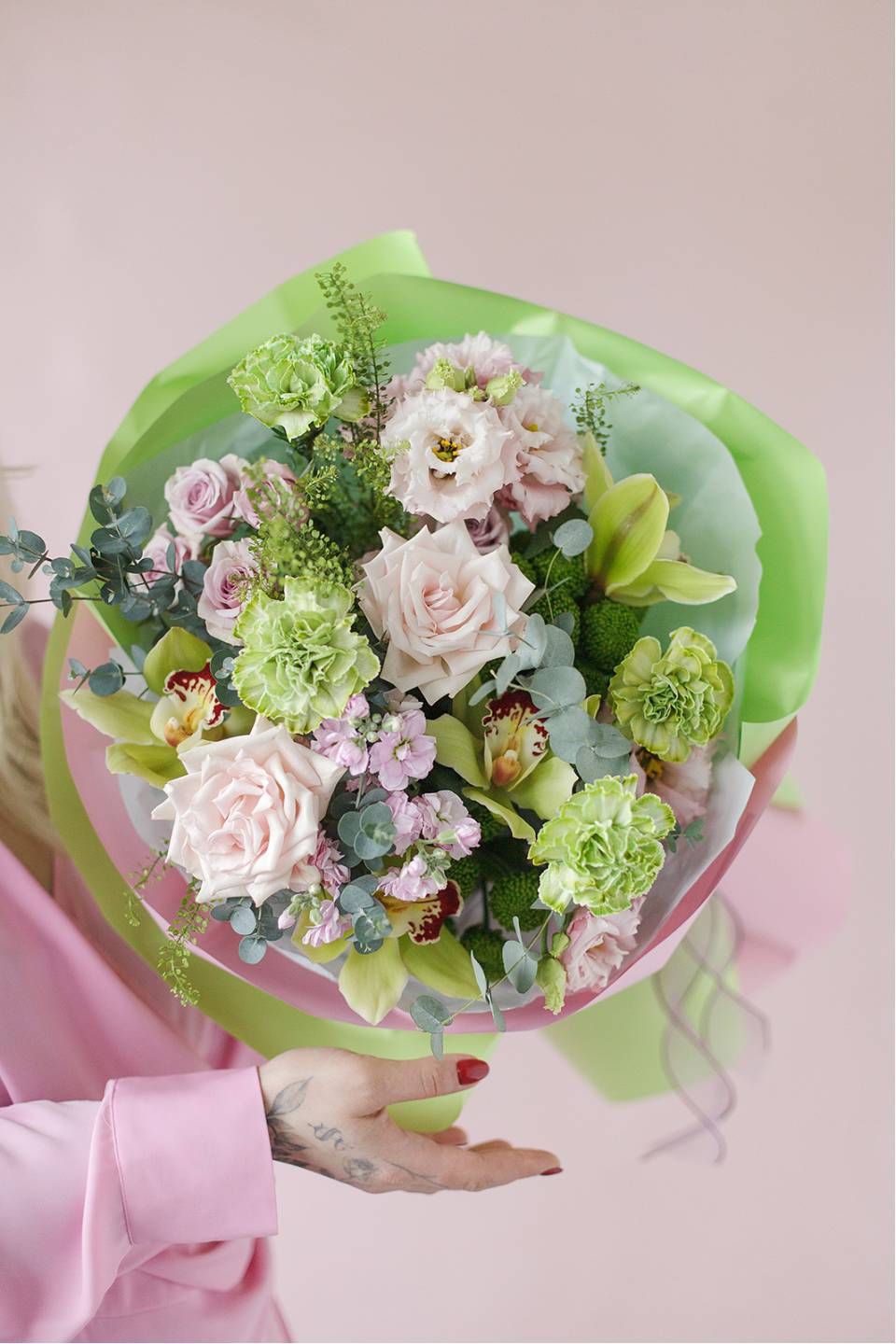 Букет Зелёный май - с доставкой по Минску