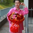 Букет El Corazón - подарочное оформление - миниатюра