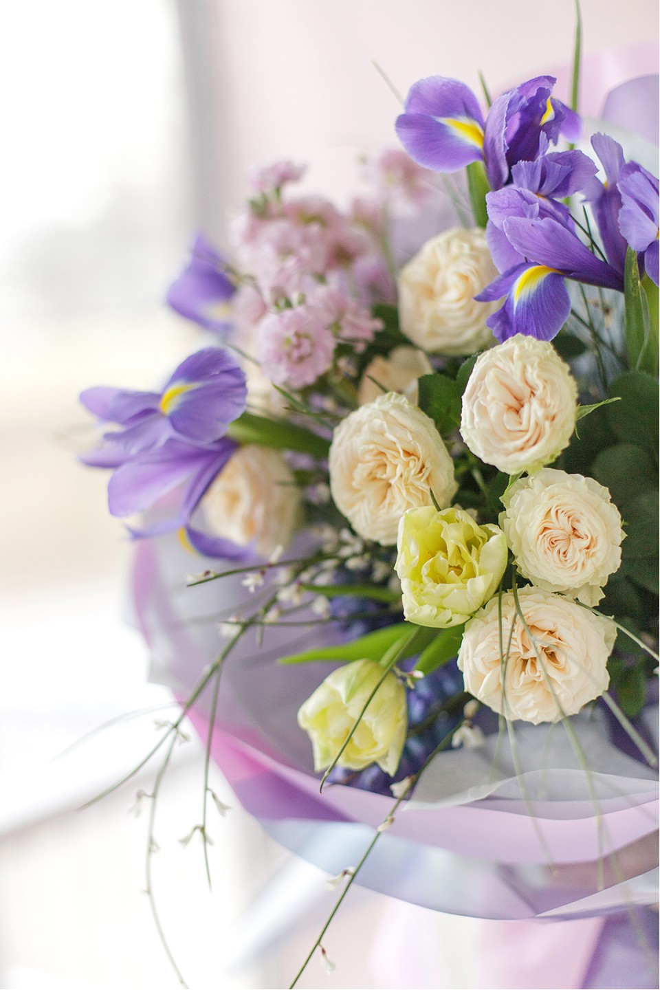 Букет Мэджик Перпл - с доставкой по Минску