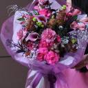 Букет Комета - с добавлением зелени - миниатюра 