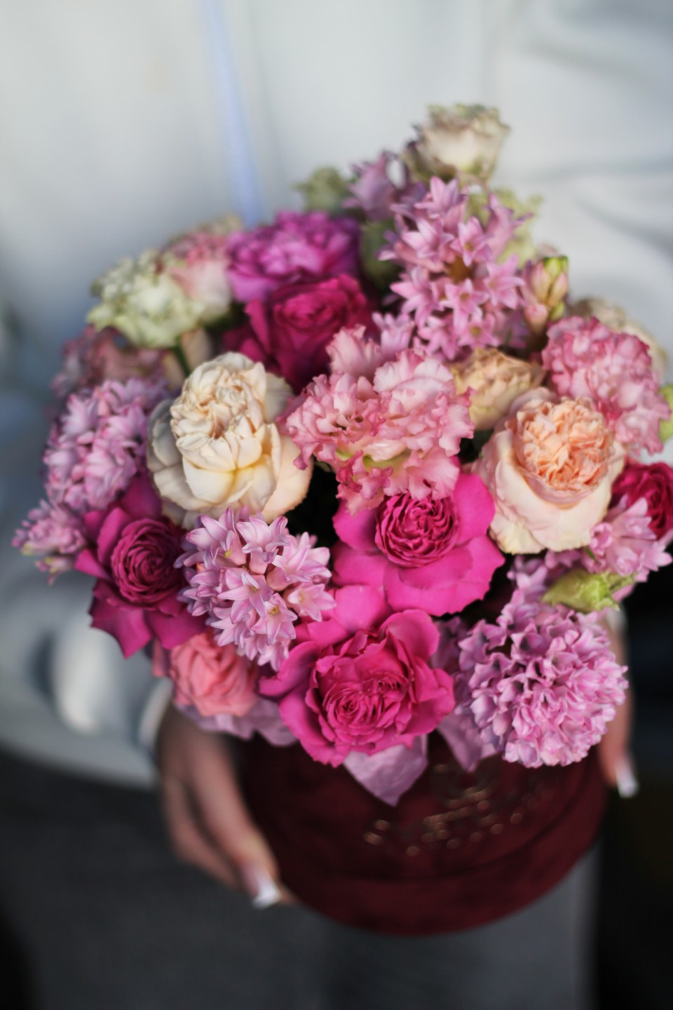 Композиция Мечта принцессы - с добавлением зелени