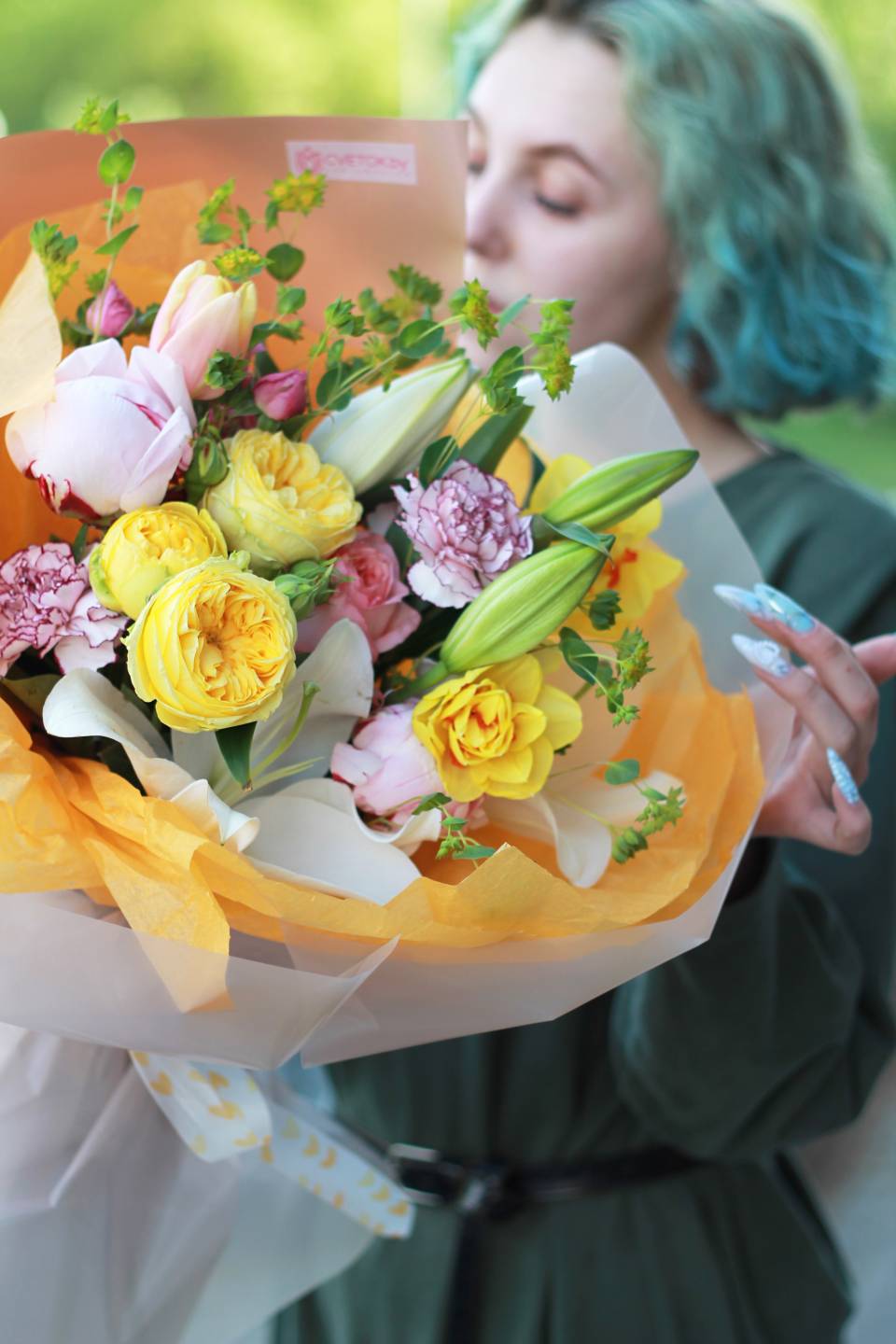 Букет Рия-мия - подарочное оформление