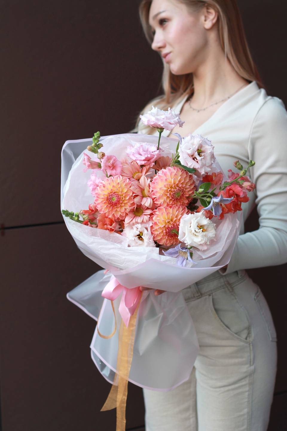 Букет Абрикосовый пирог