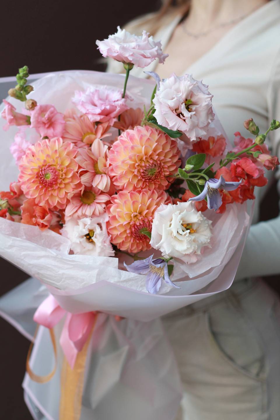 Букет Абрикосовый пирог - с доставкой по Минску