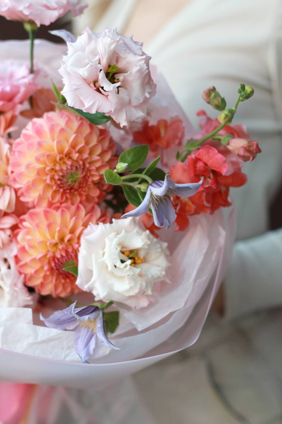 Букет Абрикосовый пирог - для женщины/молодой пары