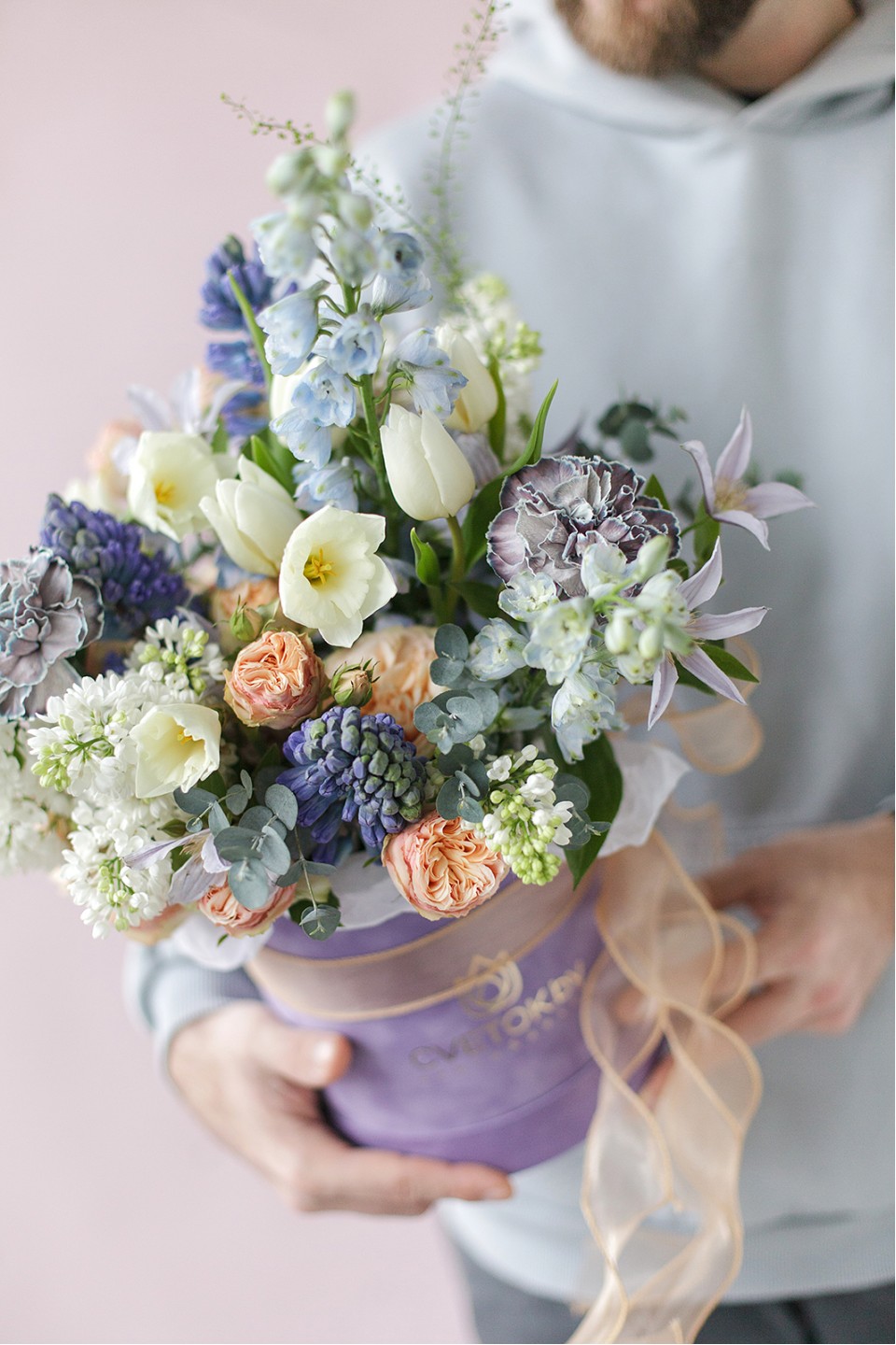 Букет Блю Шарм - с доставкой по Минску