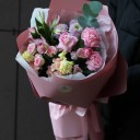 Букет Розовый Рассвет - с доставкой по Минску - миниатюра