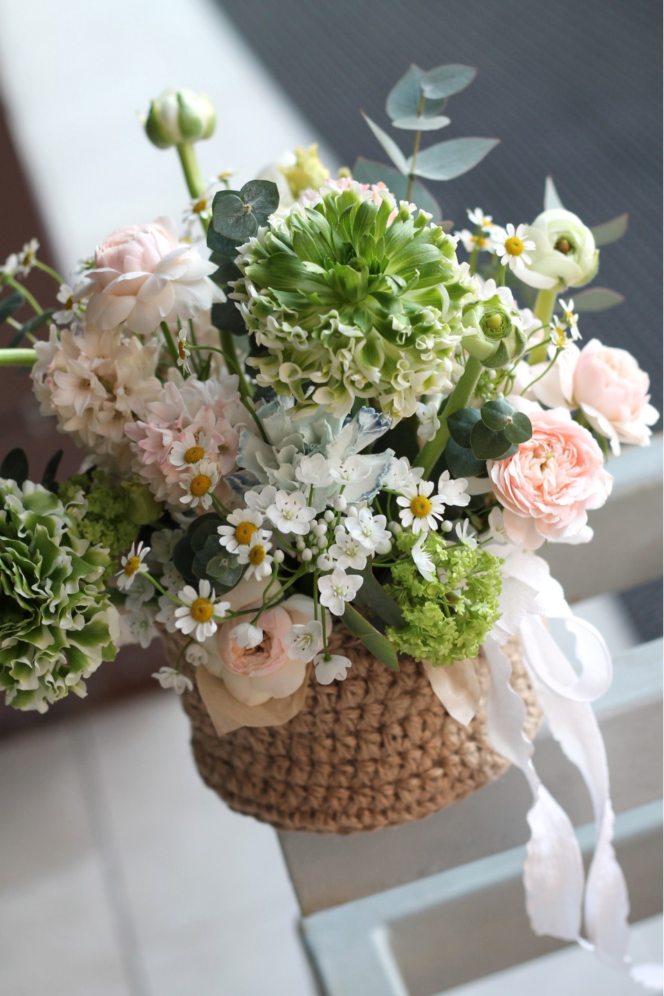 Композиция Эйприл - с добавлением зелени