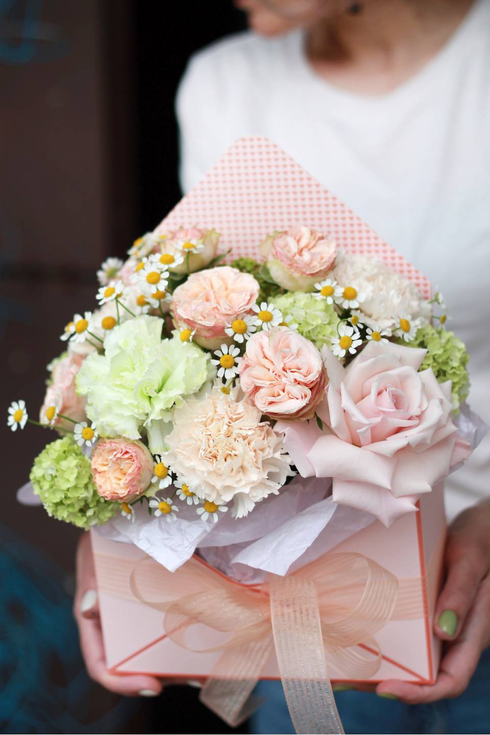 Конверт Розель - с добавлением зелени