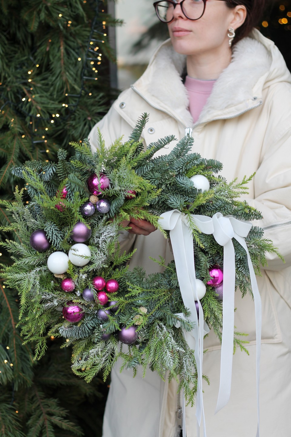 Венок новогодний Лесной аромат