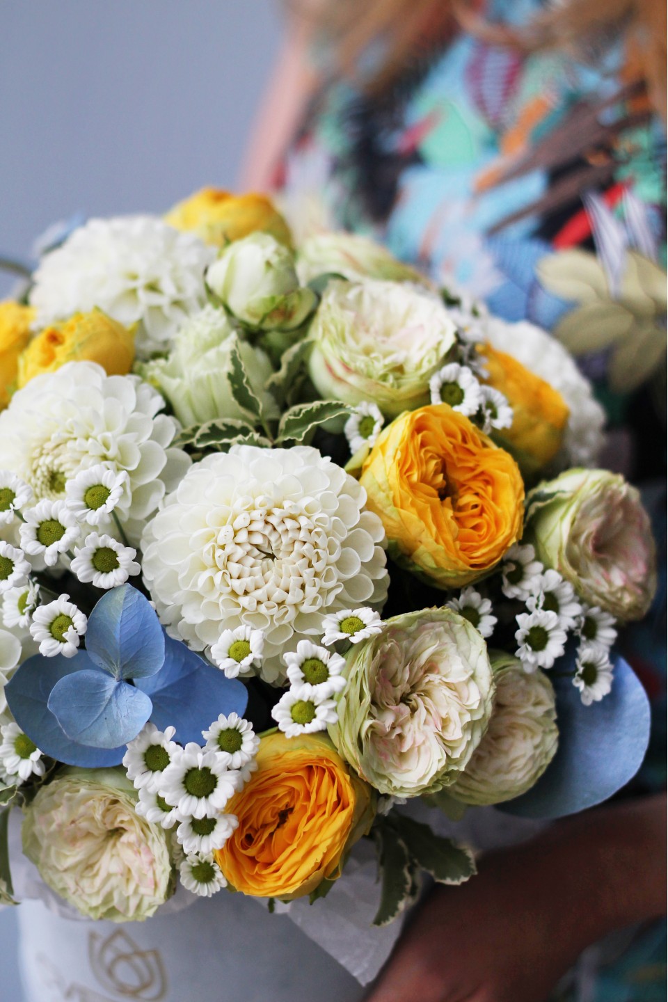 Коробочка Небесные Краски - подарочное оформление