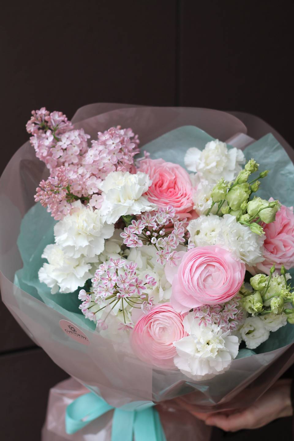 Букет Леди Весна - подарочное оформление