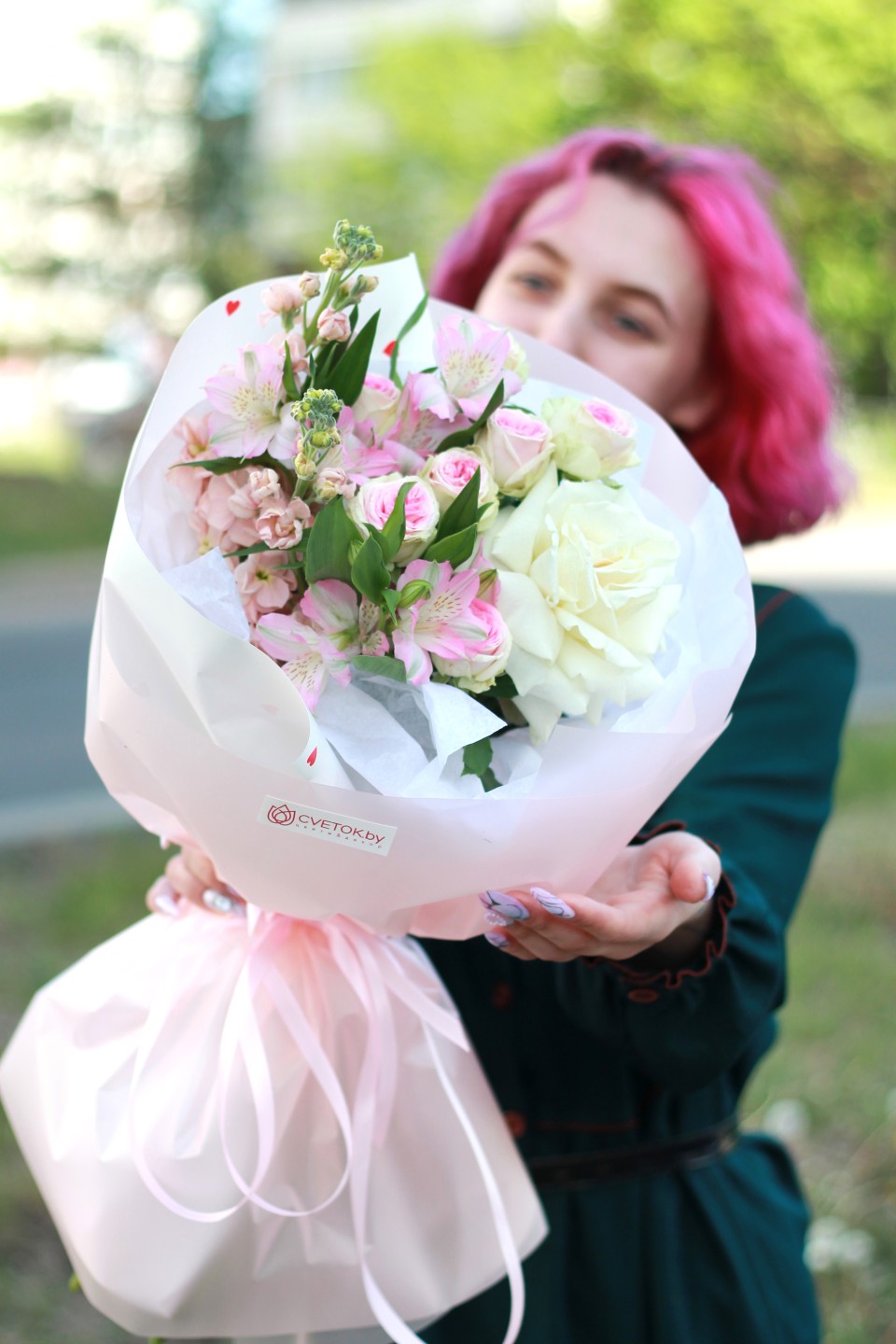 Букет Шампань - быстрая доставка в Минске