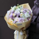 Букет Муза - с добавлением зелени - миниатюра 