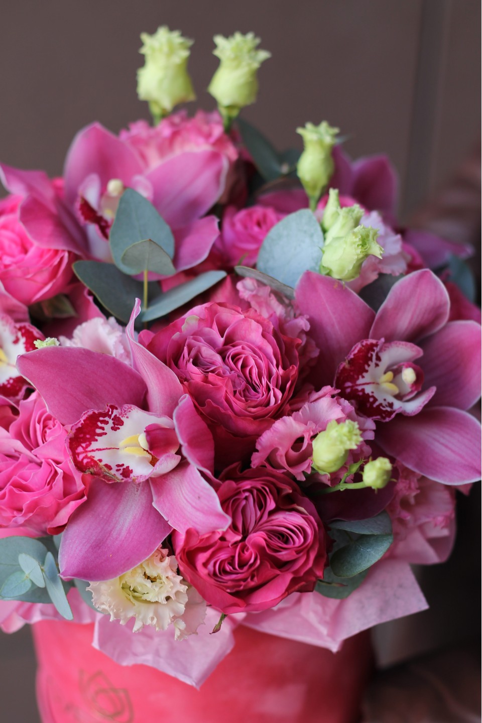 Коробочка Малиновые Чары - подарочное оформление